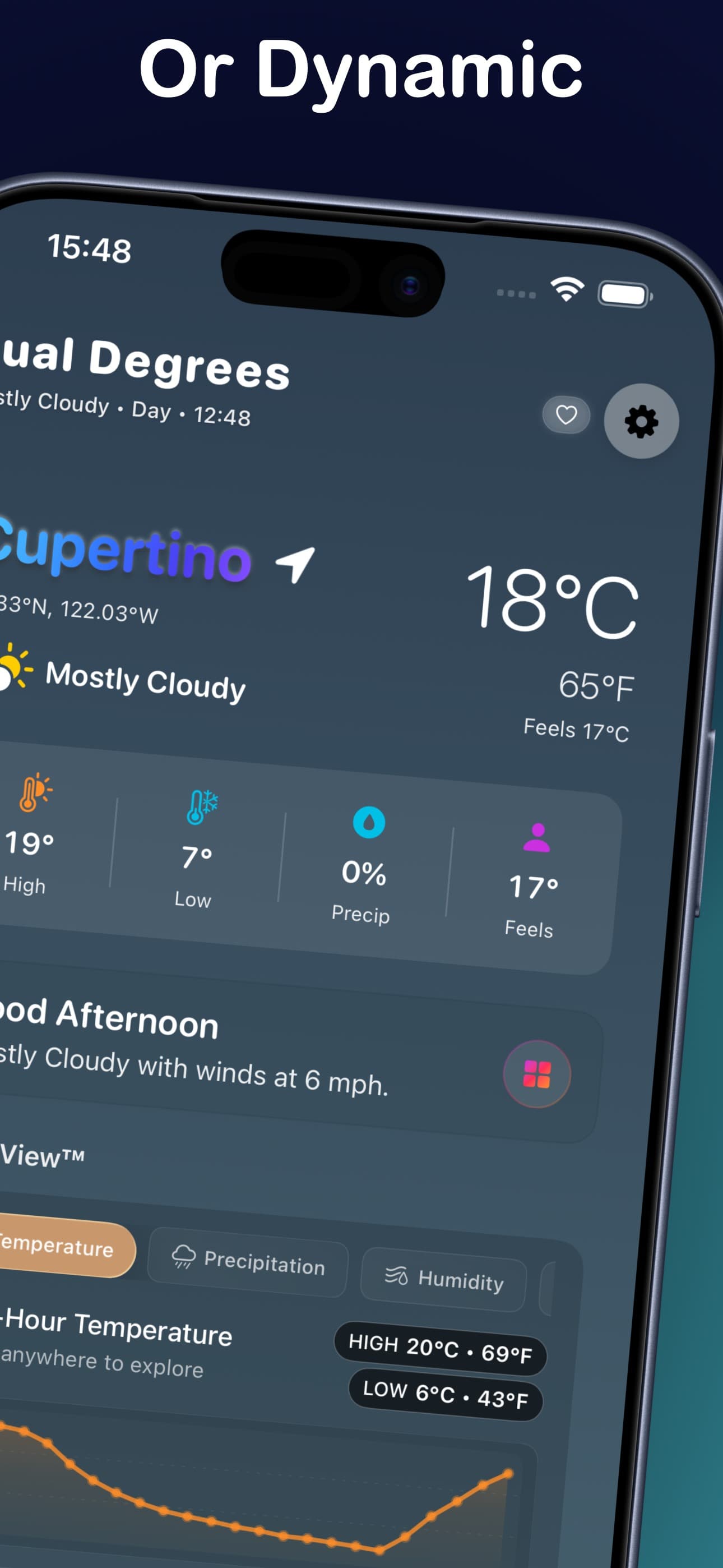 Hourly forecast